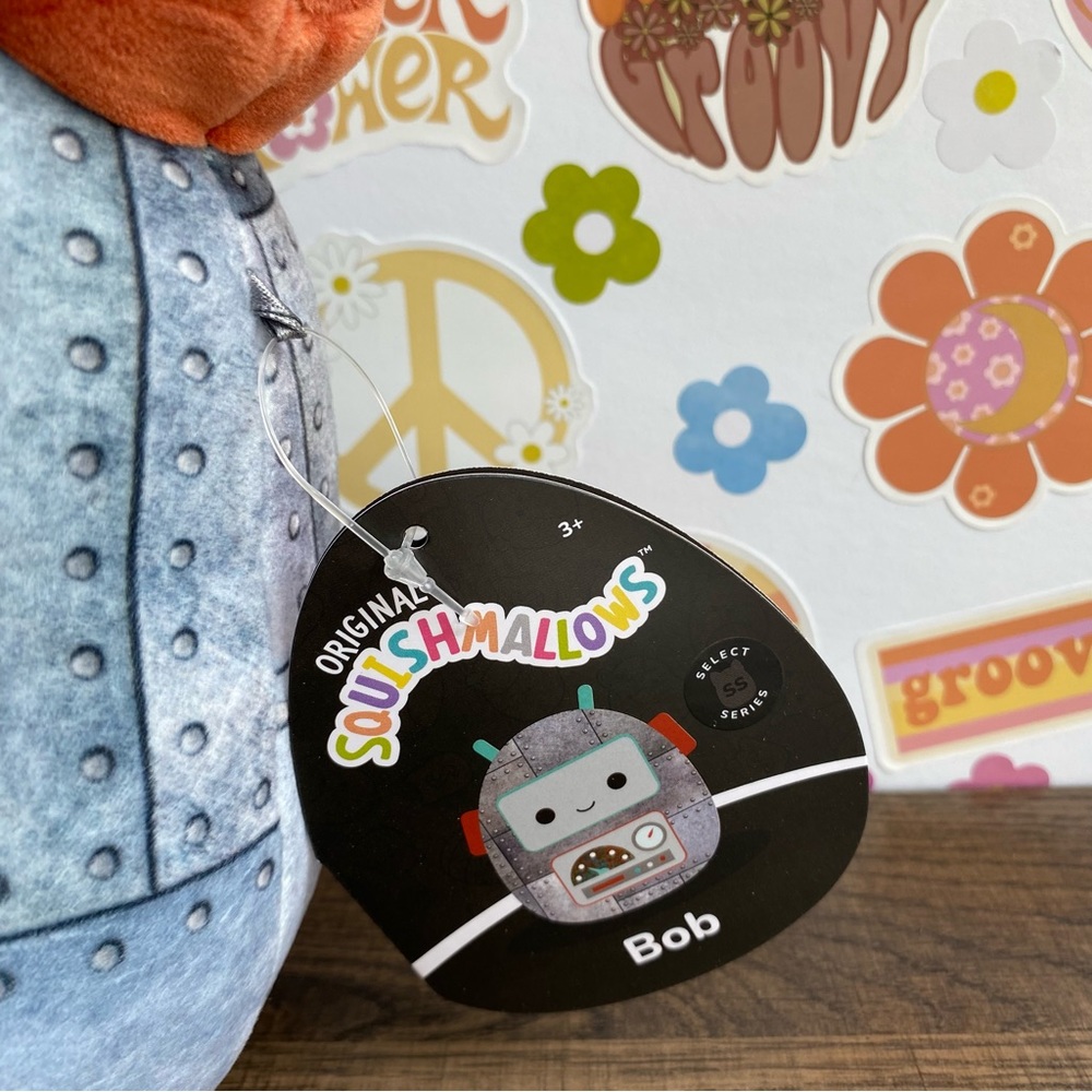 NWT Squishmallows Bob the Robot 🤖 Select Series 8 inch NWT Squish - Picture 2 of 3